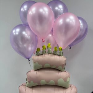набор гелиевых шаров на день рождения