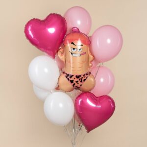 Набор шаров с гелием 18+