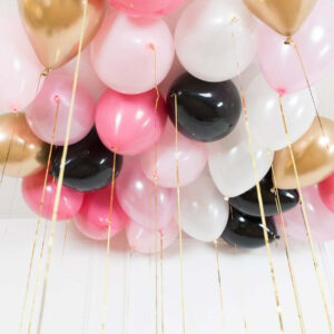 набор гелиевых шаров разноцветные